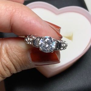 Engagement Ring Big Diamond with Box NEW!